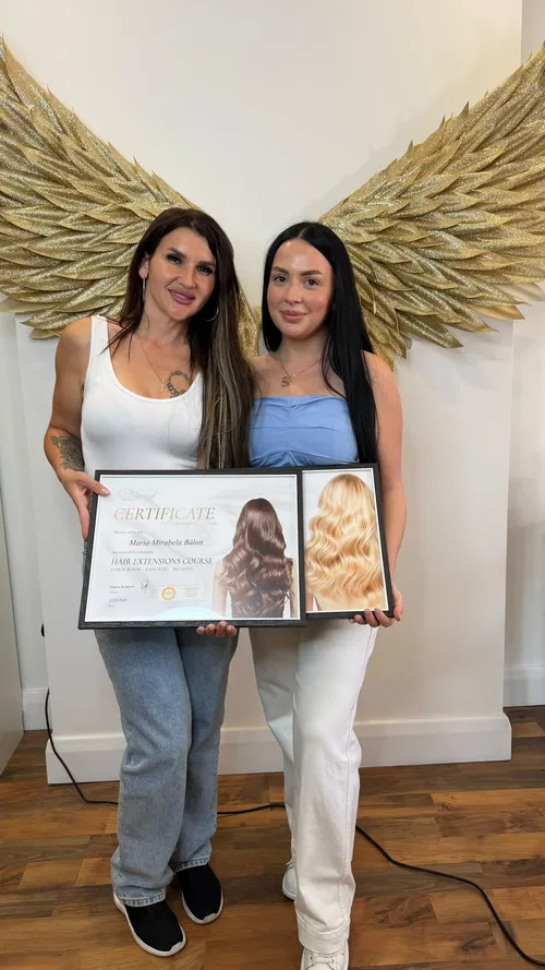 CPD Accredited Certificate in Hair Extensions for Maria Mirabela Balan